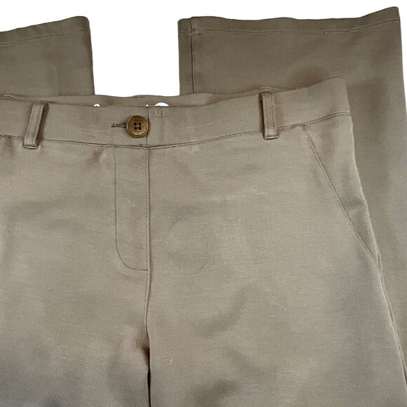 Betabrand Pants - Betabrand Khaki/Tan Color Medium Long  Yoga Exercise Office Pants‎